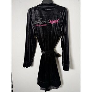 Limited Edition Victoria Secret Vintage Secret Agent Velvet Robe Size Med‎